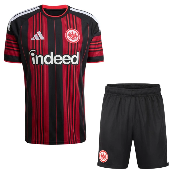 Koszulka Piłkarska Eintracht Frankfurt Dziecięca Domowa 2026/27 Koszulka Piłkarska Eintracht Frankfurt Dziecięca Domowa 2026/27