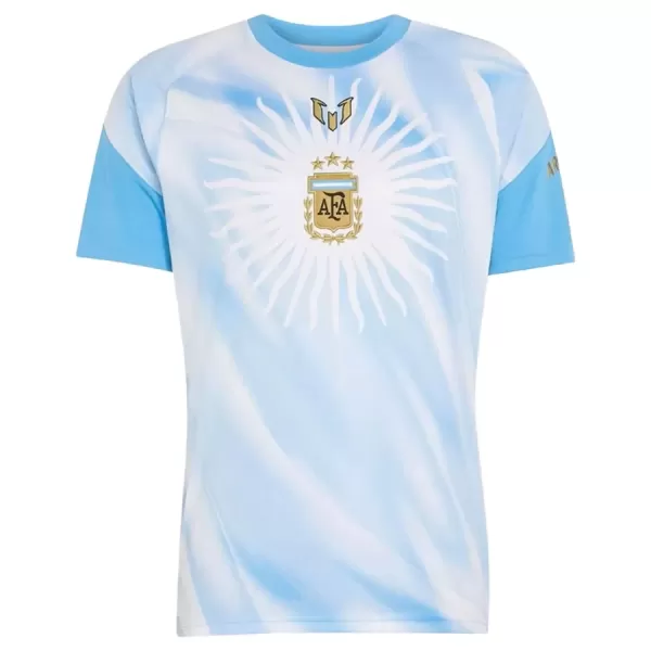 Koszulka Piłkarska Argentyna Farewell Pre-Match Męska Lecie 2026/27 Koszulka Piłkarska Argentyna Farewell Pre-Match Męska Lecie 2026/27