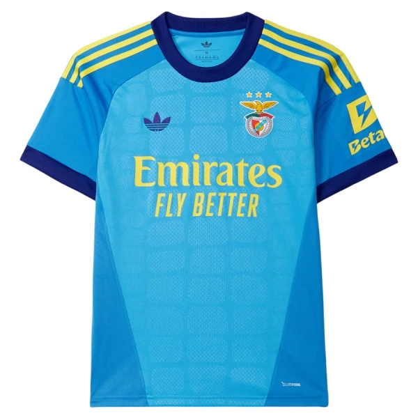 Koszulka Piłkarska Bramkarska SL Benfica Męska 2026/27 Niebieski Koszulka Piłkarska Bramkarska SL Benfica Męska 2026/27 Niebieski