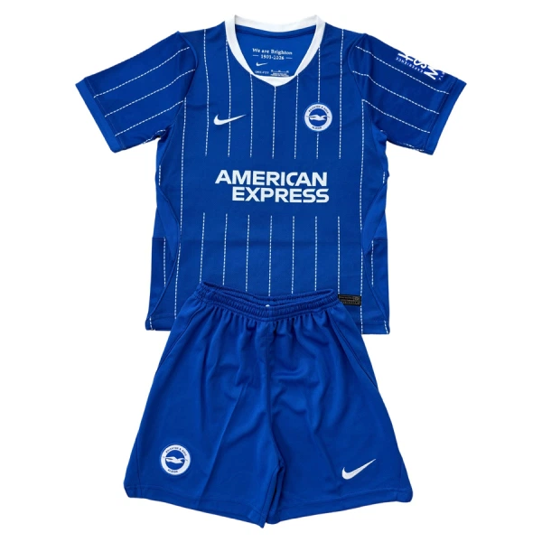 Koszulka Piłkarska Brighton Hove Albion Dziecięca Domowa 2026/27 Koszulka Piłkarska Brighton Hove Albion Dziecięca Domowa 2026/27