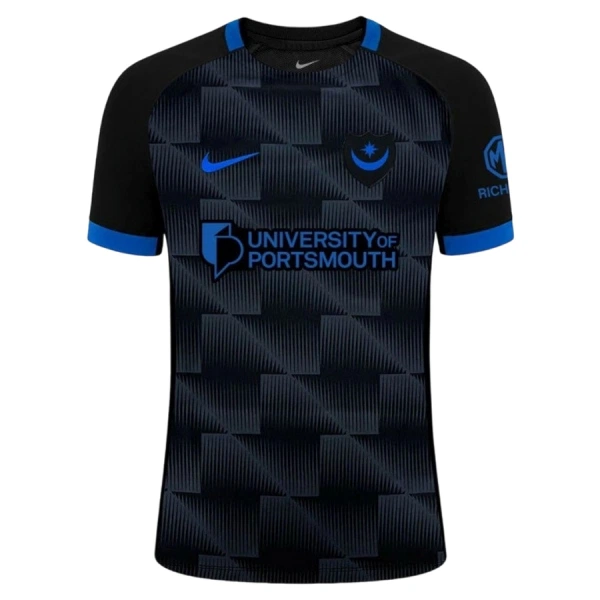 Koszulka Piłkarska Portsmouth Męska Alternatywna 2026/27 Koszulka Piłkarska Portsmouth Męska Alternatywna 2026/27