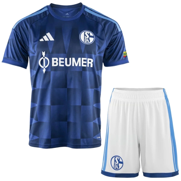 Koszulka Piłkarska Schalke 04 Dziecięca Domowa 2026/27 Koszulka Piłkarska Schalke 04 Dziecięca Domowa 2026/27