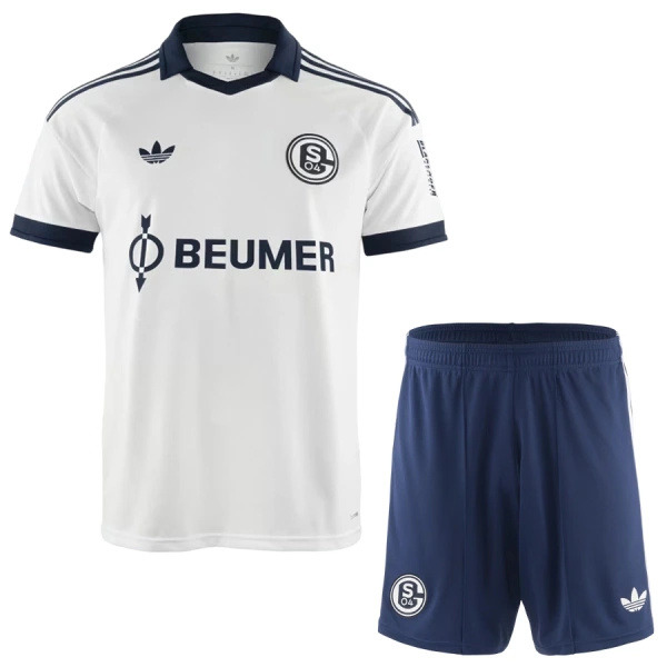 Koszulka Piłkarska Schalke 04 Dziecięca Wyjazdowa 2026/27 Koszulka Piłkarska Schalke 04 Dziecięca Wyjazdowa 2026/27