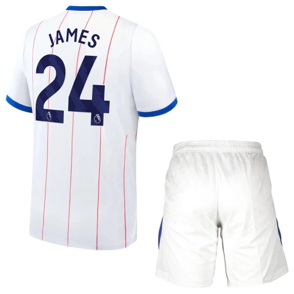 Koszulka Piłkarska Chelsea James 24 Dziecięca Alternatywna 2026/27 Koszulka Piłkarska Chelsea James 24 Dziecięca Alternatywna 2026/27