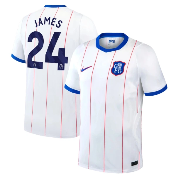 Koszulka Piłkarska Chelsea James 24 Męska Alternatywna 2026/27 Koszulka Piłkarska Chelsea James 24 Męska Alternatywna 2026/27
