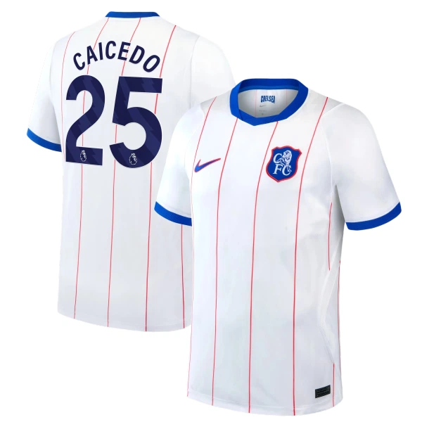 Koszulka Piłkarska Chelsea Moisés Caicedo 25 Męska Alternatywna 2026/27 Koszulka Piłkarska Chelsea Moisés Caicedo 25 Męska Alternatywna 2026/27