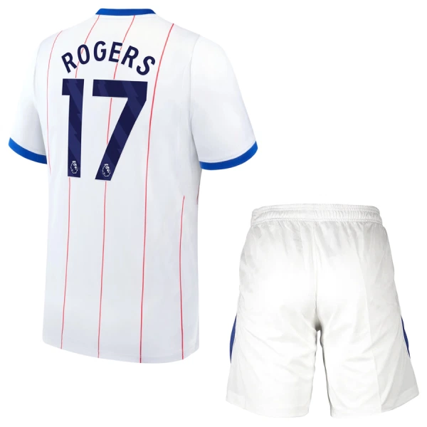 Koszulka Piłkarska Chelsea Rogers 17 Dziecięca Alternatywna 2026/27 Koszulka Piłkarska Chelsea Rogers 17 Dziecięca Alternatywna 2026/27