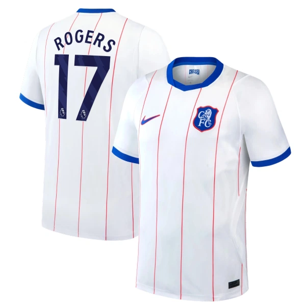 Koszulka Piłkarska Chelsea Rogers 17 Męska Alternatywna 2026/27 Koszulka Piłkarska Chelsea Rogers 17 Męska Alternatywna 2026/27