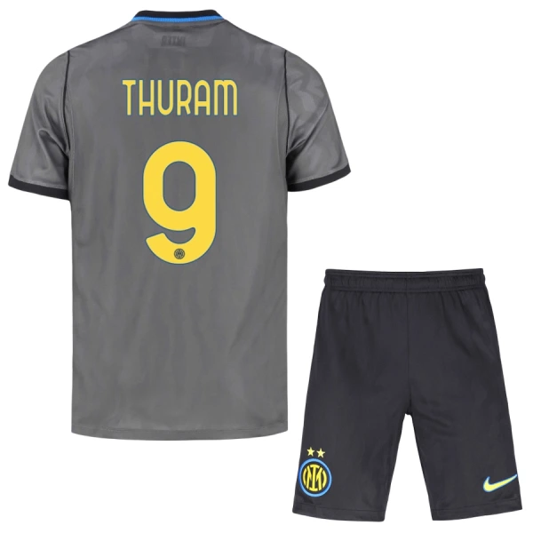 Koszulka Piłkarska Inter Mediolan Thuram 9 Dziecięca Alternatywna 2026/27 Koszulka Piłkarska Inter Mediolan Thuram 9 Dziecięca Alternatywna 2026/27