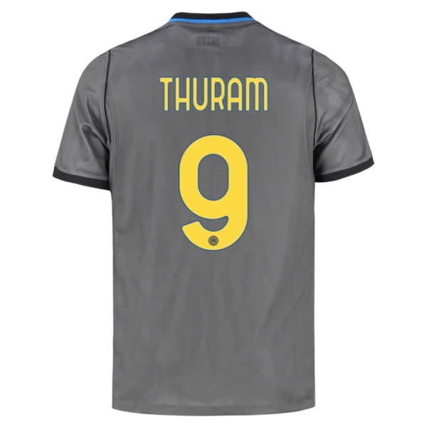 Koszulka Piłkarska Inter Mediolan Thuram 9 Męska Alternatywna 2026/27 Koszulka Piłkarska Inter Mediolan Thuram 9 Męska Alternatywna 2026/27