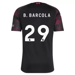 Koszulka Piłkarska Liverpool B. Barcola 29 Męska Alternatywna 2026/27
