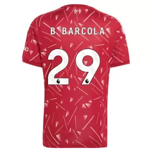 Koszulka Piłkarska Liverpool B. Barcola 29 Męska Domowa 2026/27