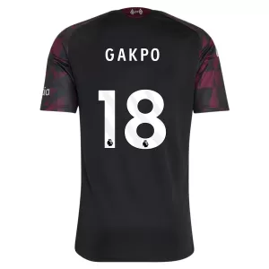 Koszulka Piłkarska Liverpool Cody Gakpo 18 Męska Alternatywna 2026/27