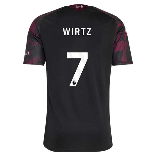 Koszulka Piłkarska Liverpool Florian Wirtz 7 Męska Alternatywna 2026/27 Koszulka Piłkarska Liverpool Florian Wirtz 7 Męska Alternatywna 2026/27
