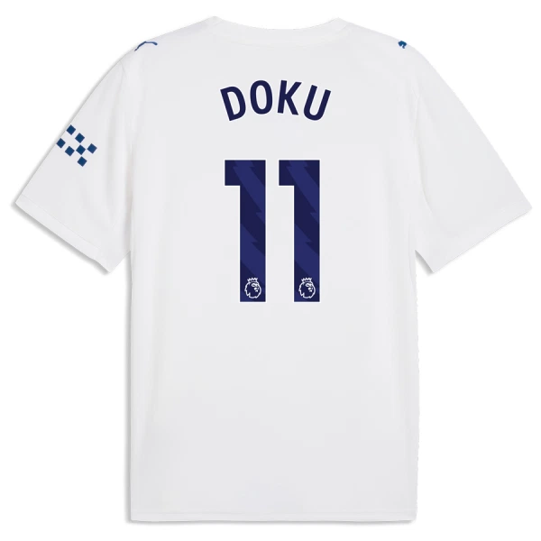 Koszulka Piłkarska Manchester City Jérémy Doku 11 Męska Alternatywna 2026/27 Koszulka Piłkarska Manchester City Jérémy Doku 11 Męska Alternatywna 2026/27