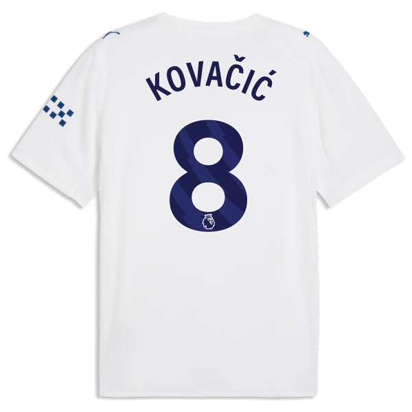Koszulka Piłkarska Manchester City Mateo Kovacic 8 Męska Alternatywna 2026/27 Koszulka Piłkarska Manchester City Mateo Kovacic 8 Męska Alternatywna 2026/27
