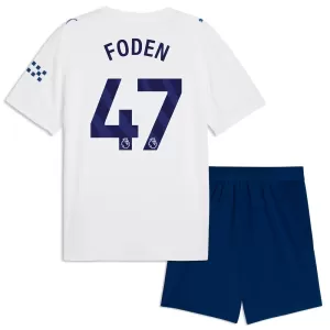 Koszulka Piłkarska Manchester City Phil Foden 47 Dziecięca Alternatywna 2026/27