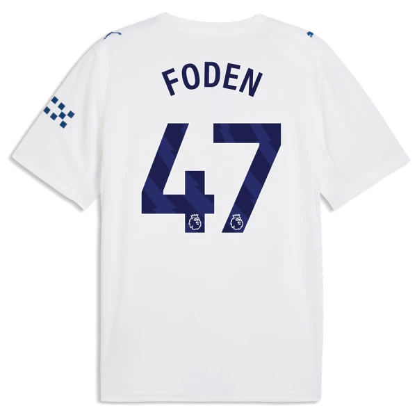 Koszulka Piłkarska Manchester City Phil Foden 47 Męska Alternatywna 2026/27 Koszulka Piłkarska Manchester City Phil Foden 47 Męska Alternatywna 2026/27