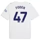 Koszulka Piłkarska Manchester City Phil Foden 47 Męska Alternatywna 2026/27 Koszulka Piłkarska Manchester City Phil Foden 47 Męska Alternatywna 2026/27