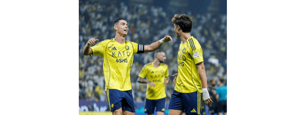 Cristiano Ronaldo, w wieku 41 lat, dzieli zaledwie 57 bramek od osiągnięcia tysiąca bramek Cristiano Ronaldo, w wieku 41 lat, dzieli zaledwie 57 bramek od osiągnięcia tysiąca bramek