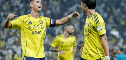 Cristiano Ronaldo, w wieku 41 lat, dzieli zaledwie 57 bramek od osiągnięcia tysiąca bramek