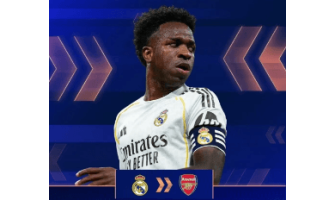 Vinicius Junior May Don Arsenal w Premier League